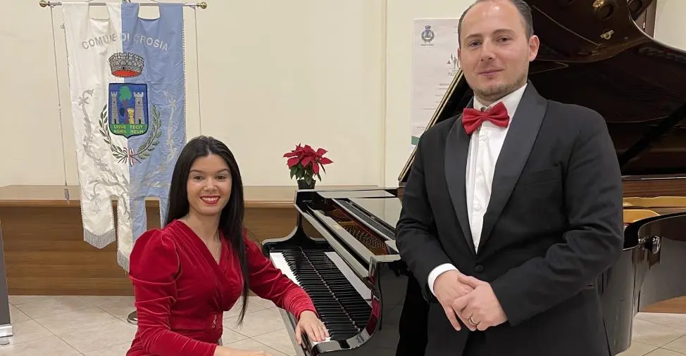 images AMA Calabria, a Gioia Tauro il concerto del duo pianistico Fusaro - De Rosa Arcuri 