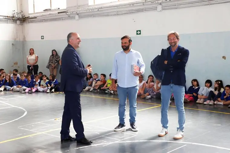 Presentato agli studenti dell’I.C. Catanzaro Mater Domini Nord Est Manzoni il Summer Camp 2025 dell’US Catanzaro Calcio