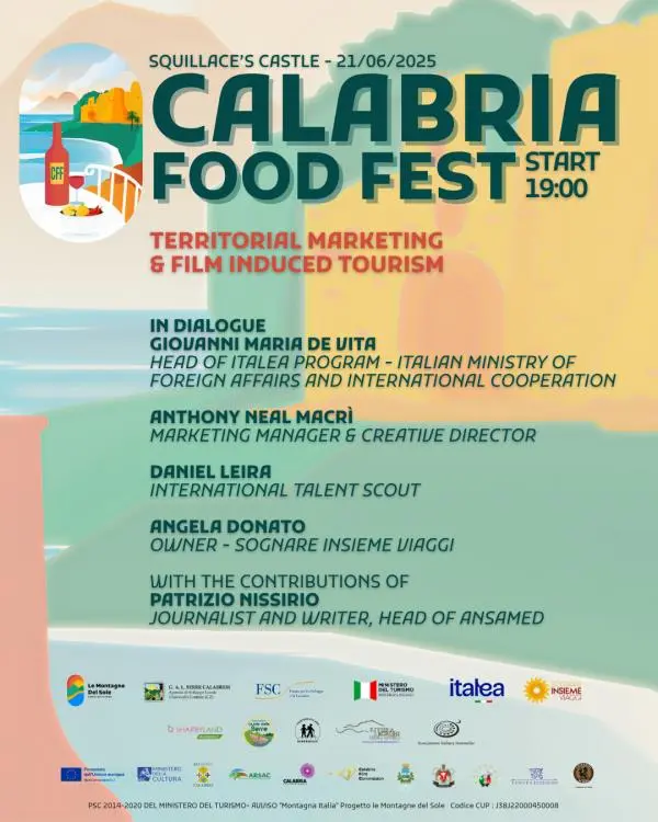 Calabria Food Fest, presentazione del progetto "Le Montagne del Sole" 