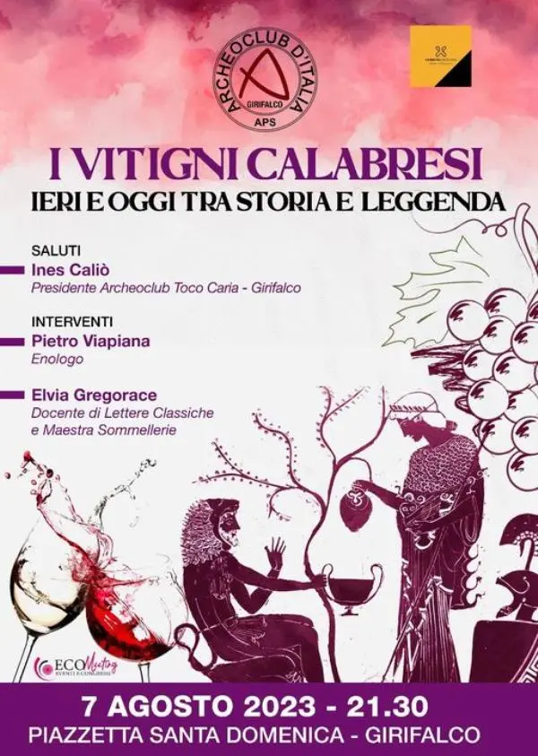 images Girifalco ospita "I vitigni calabresi, ieri e oggi tra storia e leggenda" 