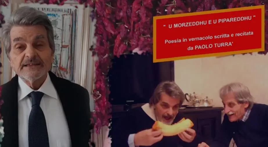 "U Morzeddu e u pipareddu", l'omaggio in versi dell'attore catanzarese Paolo Turrà (VIDEO)