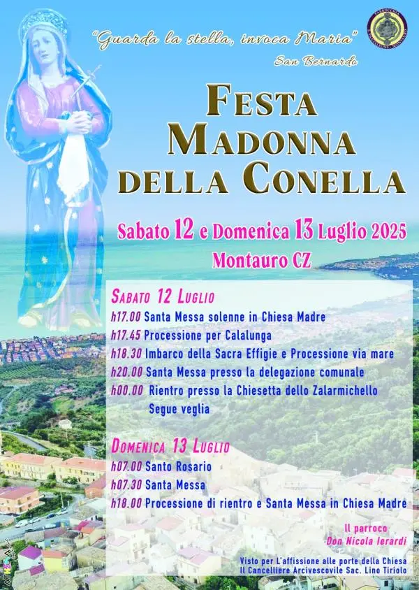 La Festa della Madonna della Conella illumina Montauro: tradizione, fede e folklore 