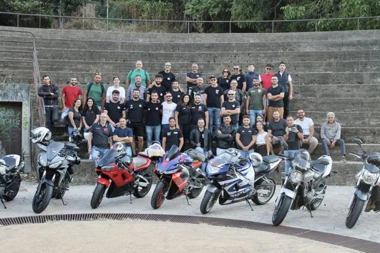 images Girifalco, Amaroni, Vallefiorita: giro d'esordio per le moto dei "Ragazzi della Pigna"