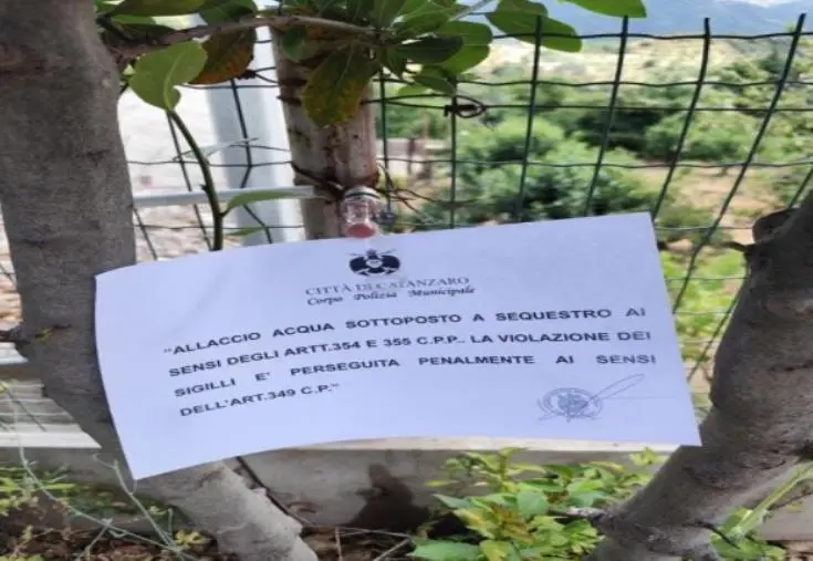 images Polizia locale, a Sant’Elia nuovi sequestri contro i furti d’acqua 