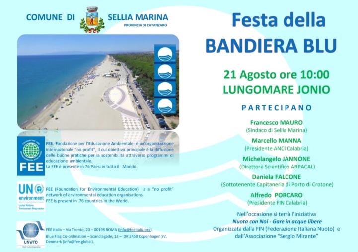 images Sabato a Sellia Marina va in scena la "Festa della bandiera Blu"