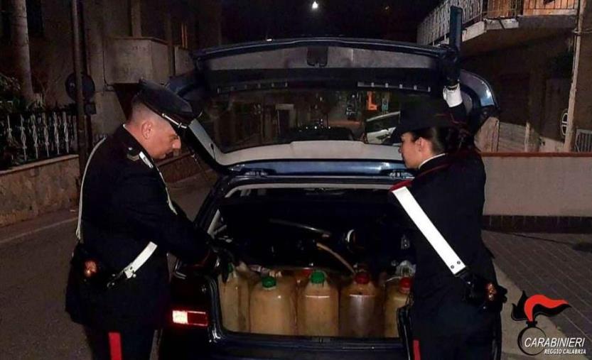 images Campo Calabro, i carabinieri arrestano due coniugi per furto di gasolio