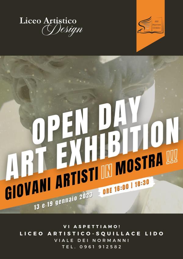 images Open Day Art Exhibition: il Liceo Artistico di Squillace Lido apre le porte agli studenti