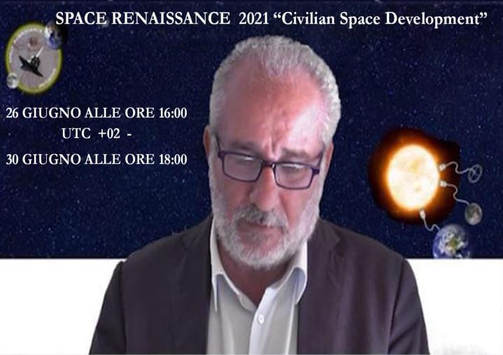 images Natale Viscomi su "stati gassosi nell'Universo e pietre calcificate nella formazione dell'asteroide"