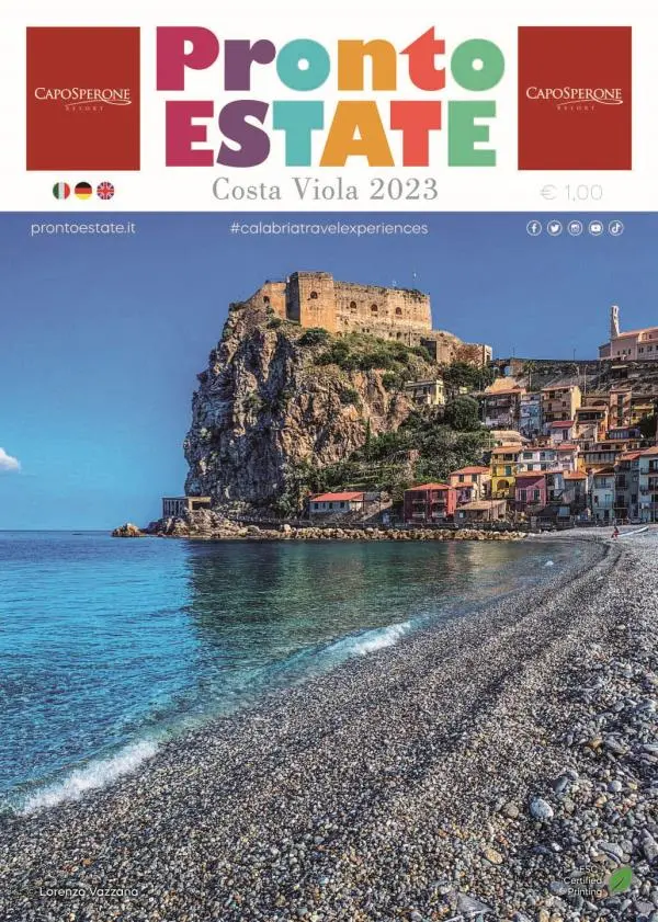 images Pronto Estate 2023 “Costa degli Dei” e “Costa Viola: la svolta green delle più note e diffuse guide turistiche calabresi