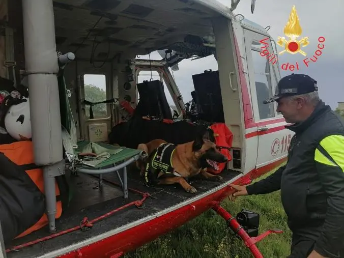 A Gizzeria l'addestramento congiunto dei Vigili del fuoco per le attività di Search and Rescue