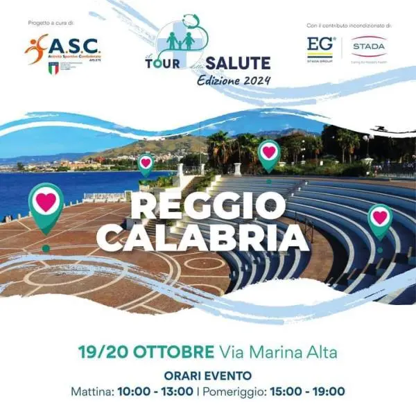 images A Reggio arriva il "Tour della Salute" Asc