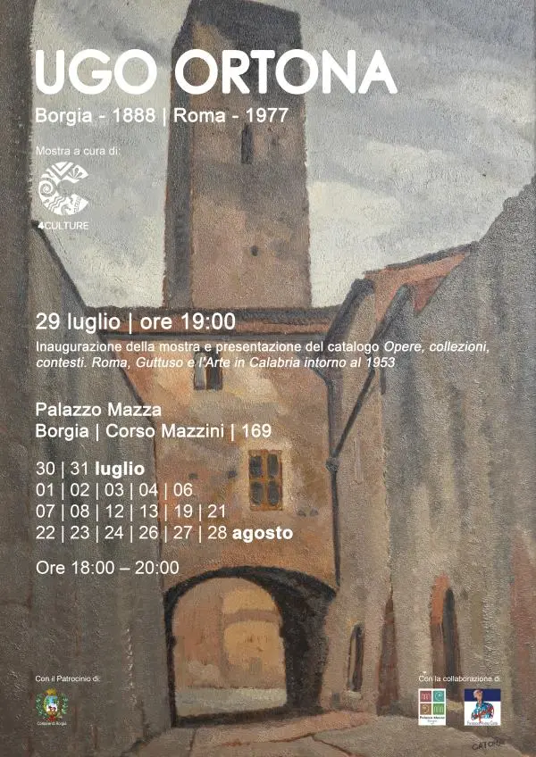 images A Borgia apre i battenti la mostra “Ugo Ortona. Borgia 1888 – Roma 1977”