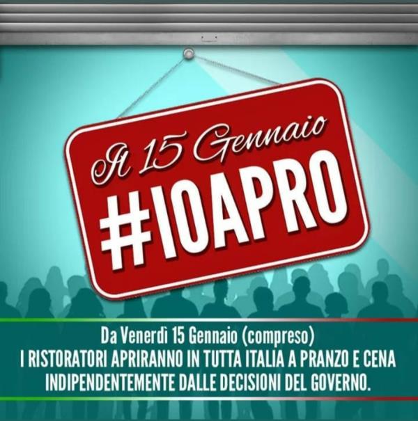 Cinquantamila ristoratori contro il Dpcm: "Apriamo le nostre attività a pranzo e a cena". Protesta anche in Calabria 