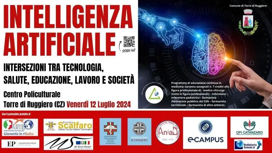 images A Torre di Ruggiero il congresso dell'Osservatorio Nazionale Minori e Intelligenza Artificiale