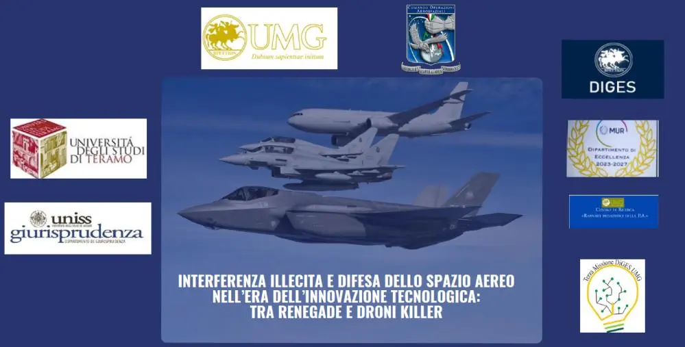 immagini Umg, il 7 marzo dibattito su difesa aerea, tecnologia e diritto: ospite il generale Gabellini