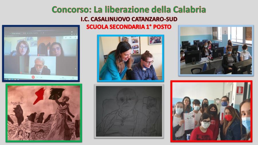 L'IC Casalinuovo di Catanzaro conquista il primo posto al concorso “La liberazione della Calabria” (VIDEO)