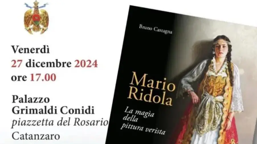 Catanzaro, il 27 dicembre la presentazione del libro su Mario Ridola dello scrittore Bruno Castagna