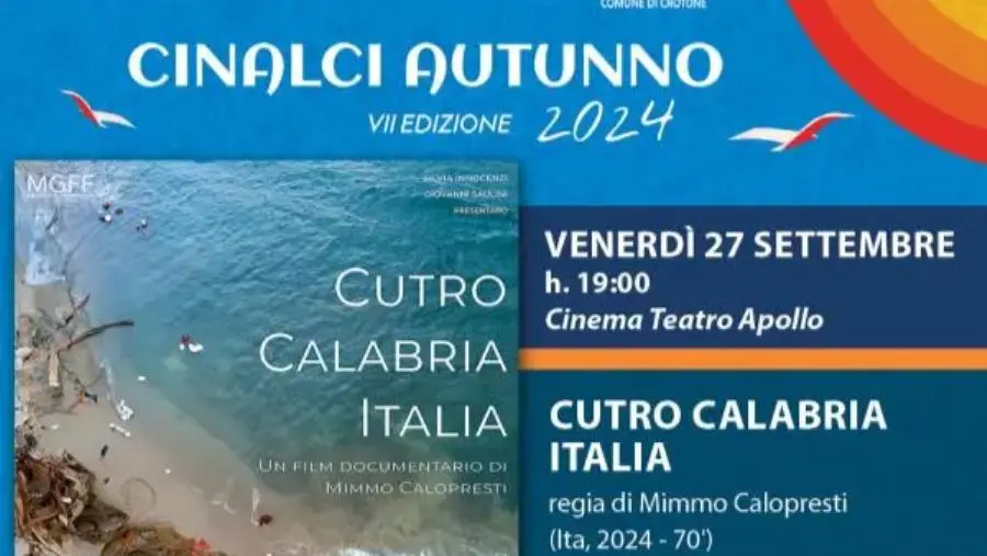 images Cinalci Autunno a Crotone, Mimmo Calopresti all’Apollo con il docufilm “Cutro Calabria Italia” 