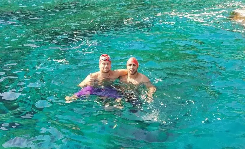 Nuoto, Longo e Porro da Lamezia protagonisti della Traversata dello Stretto di Messina