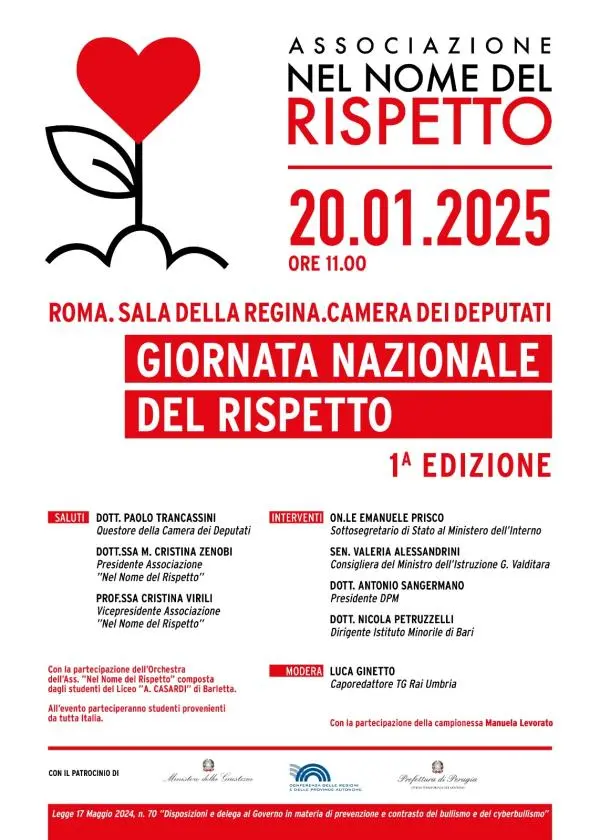 Giornata del rispetto, il Comprensivo "Casalinuovo Catanzaro Sud" a Roma per ricevere un riconoscimento 