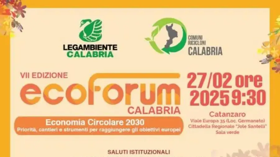 “Economia Circolare 2030: priorità, cantieri e strumenti per raggiungere gli obiettivi europei”, torna l'Ecoforum di Legambiente