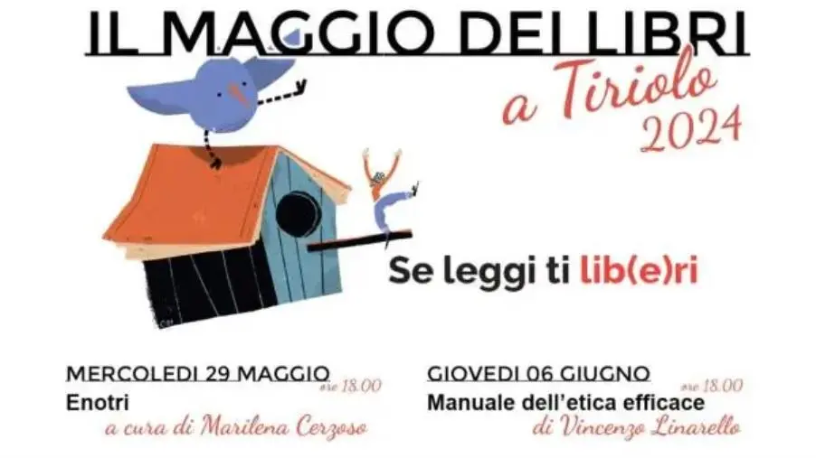 images Tiriolo, lunedì 27 al via "Il Maggio dei libri" (IL PROGRAMMA)