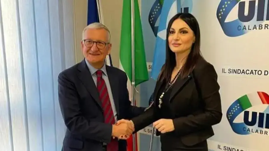 La Uil Calabria accoglie il Prefetto Castrese De Rosa nella sede regionale di Catanzaro