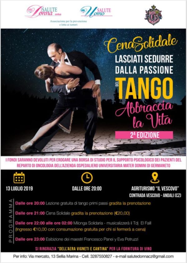 images Andali, serata di tango e beneficenza 