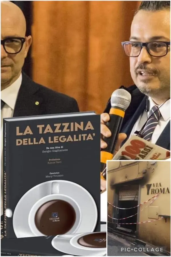 images Al sindaco di Marcellinara, la vicinanza dell’associazione La Tazzina della Legalità