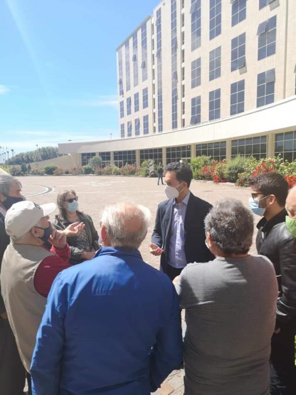 images Catanzaro. Francesco Pitaro incontra il commissario Aterp: "Presto un appalto per aggredire l'emergenza nel quartiere Pistoia"