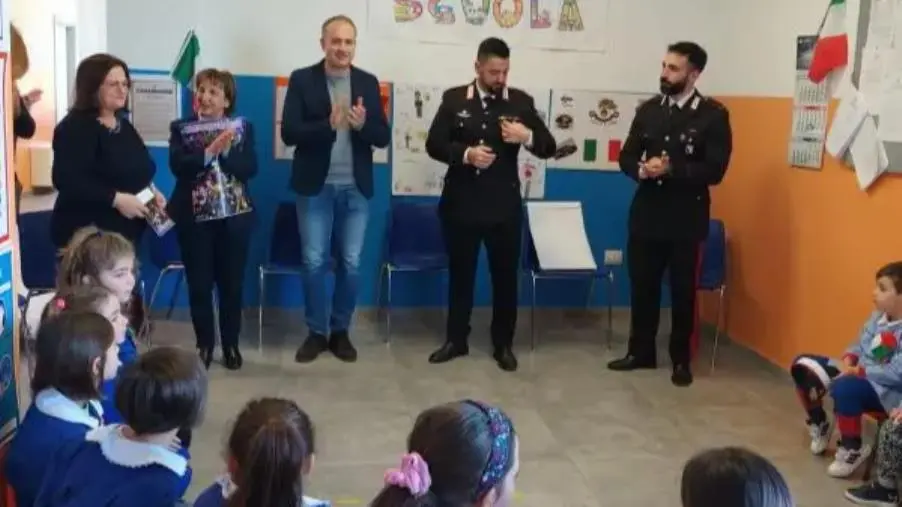 images Presentato in scuola a Marcedusa il calendario a fumetti dell’Arma dei Carabinieri 2024