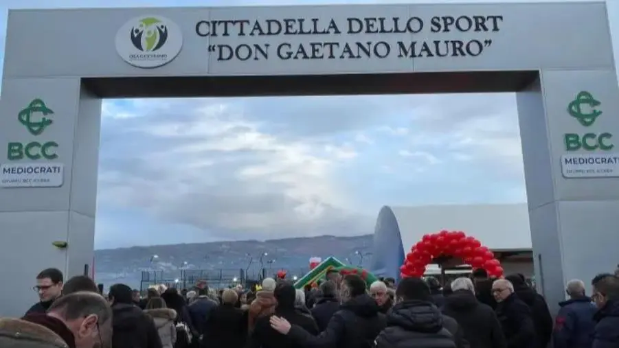 Montalto Uffugo, inaugurata la Cittadella dello Sport “Don Gaetano Mauro” 