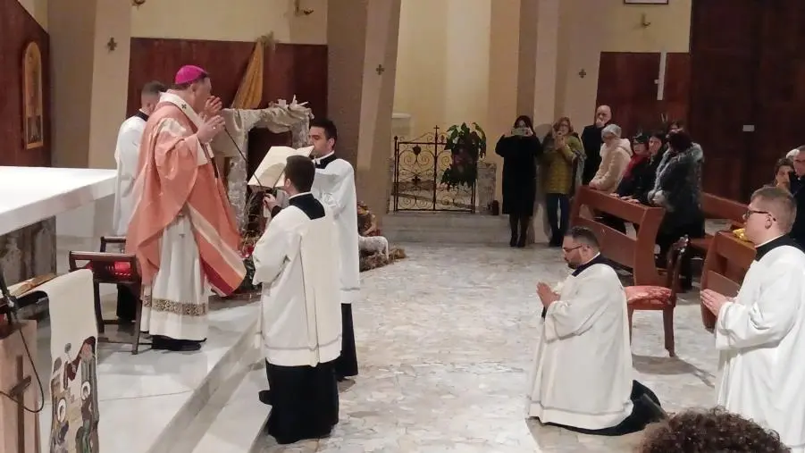 Chiesa, Pio Merante accolito e Sergio Schieppati lettore alla Parrocchia San Pio X