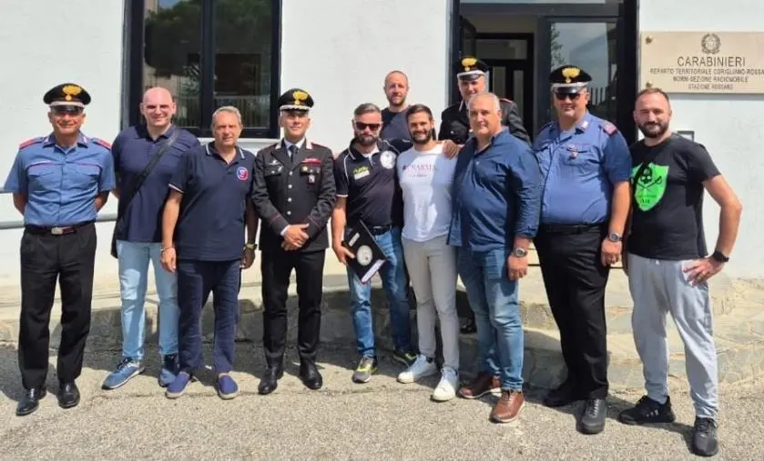 Una delegazione del sindacato dei Carabinieri Unarma visita il Reparto Territoriale di Corigliano Rossano 
