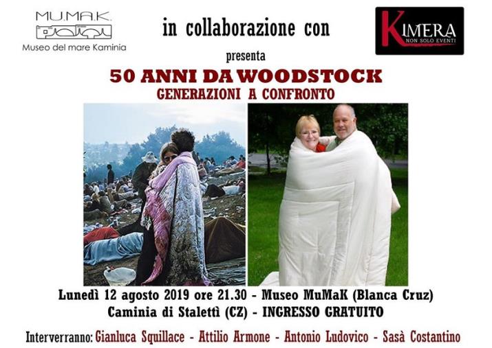 images Al MuMaK (il Museo del Mare di Caminia) l’incontro per ricordare Woodstock a 50 anni dal festival più importante di sempre