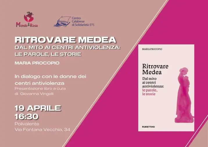 images Catanzaro, domani la presentazione del libro di Maria Procopio “Ritrovare Medea"