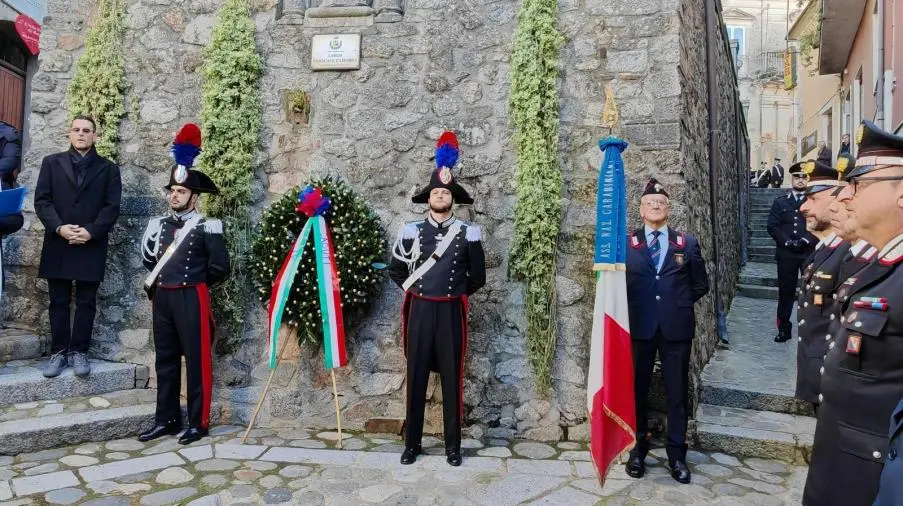 L'Arma rende omaggio al carabiniere scelto Pasquale Camarda nel 65° anniversario della morte