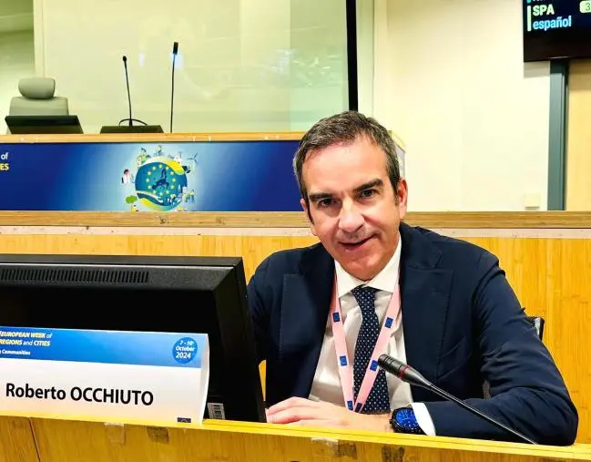 images Ue, Occhiuto a Bruxelles: apprezzamento del Comitato Regioni per best practices Calabria