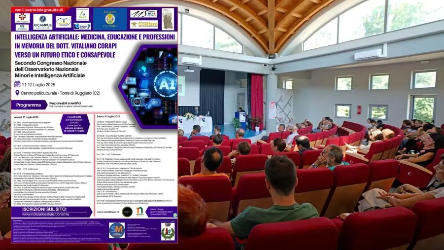 Torre di Ruggiero, tra formazione e futuro: il congresso Onamia