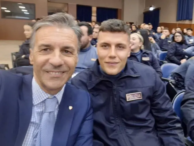 Basket Academy, Mattia Corapi dal vivaio giallorosso alla Polizia di Stato 