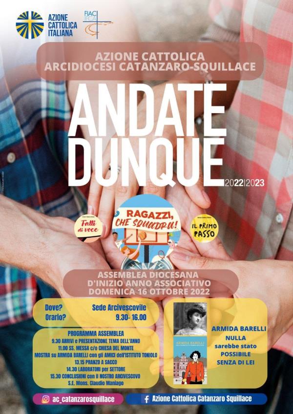 images "Andate dunque", domani l'assemblea diocesana dei soci di Azione Cattolica