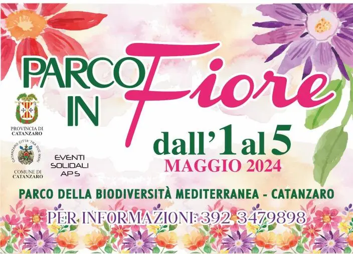 images "Parco in fiore", dall'1 al 5 maggio l'evento al Parco della Biodiversità di Catanzaro