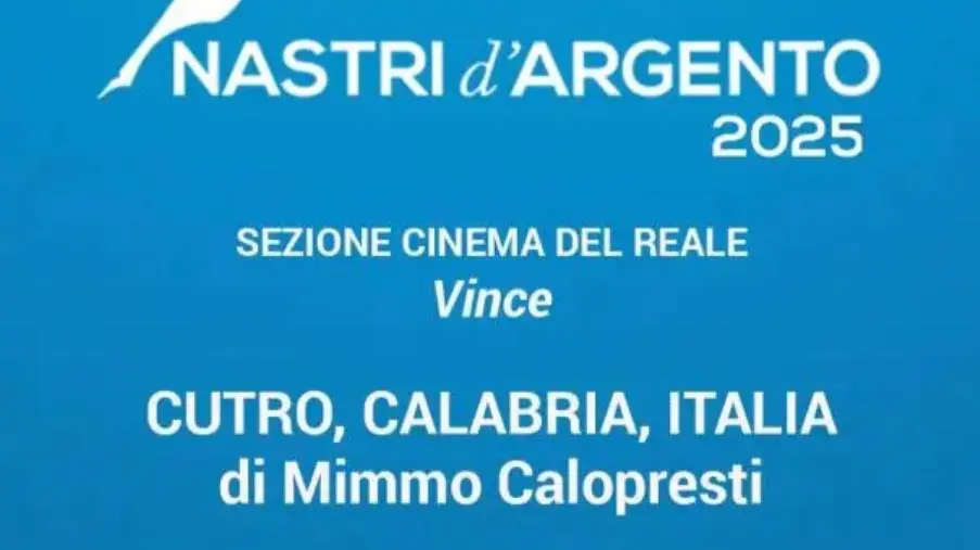 images Calabria Film Commission vince il Nastro d’Argento 2025 con il documentario di Mimmo Calopresti


