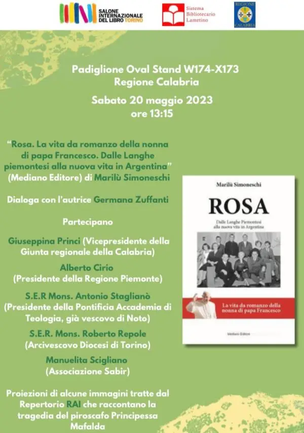 Salone Internazionale del Libro di Torino, il 20 maggio Catanzaro sarà protagonista con la "Mediano Editore"