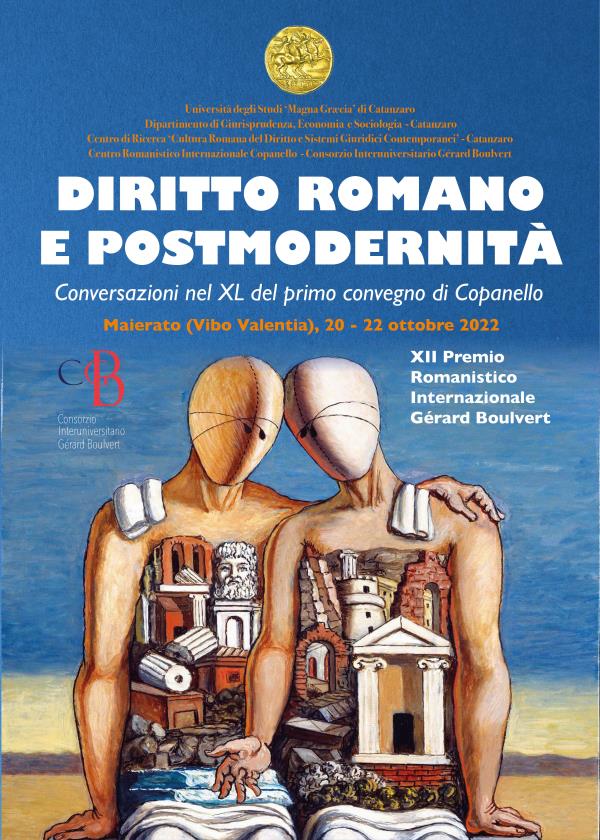 images Diritto romano e postmodernità, dal 20 al 22 ottobre le conversazioni nel 40° anniversario del primo convegno di Copanello