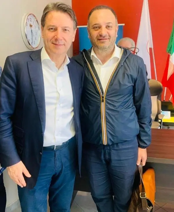 images CNA Calabria ha incontrato a Vibo Valentia il leader del M5S Giuseppe Conte