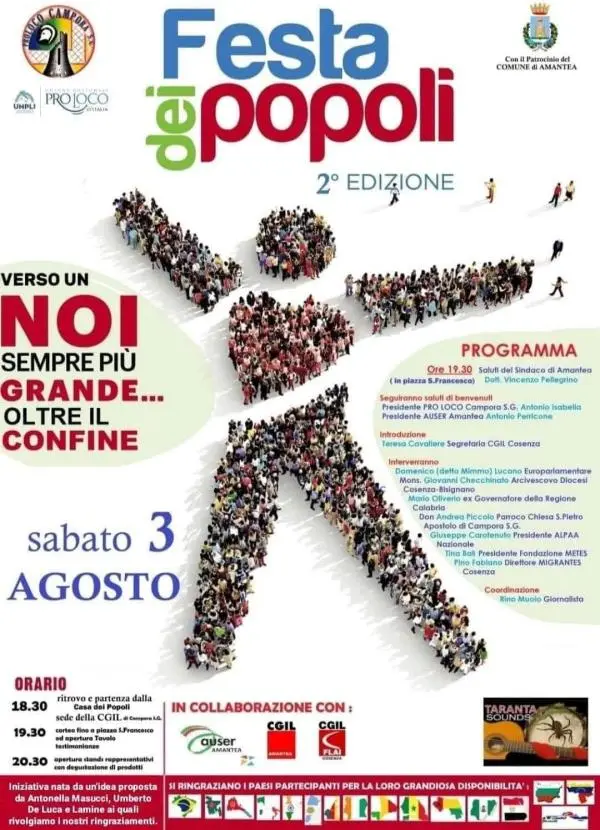 images Festa dei Popoli, a Campora il 3 agosto la seconda edizione