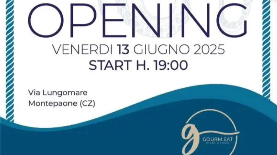 "Gourm.eat Pizza e Food" con i suoi menu da sogno si trasferisce nell'incantevole Marina Blu a Montepaone Lido
