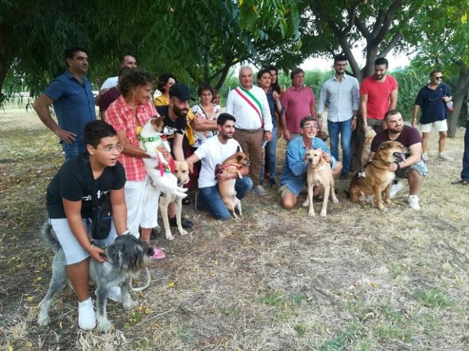 Inaugurata un'area per gli amici "a quattro zampe" a Santa Caterina sullo Ionio