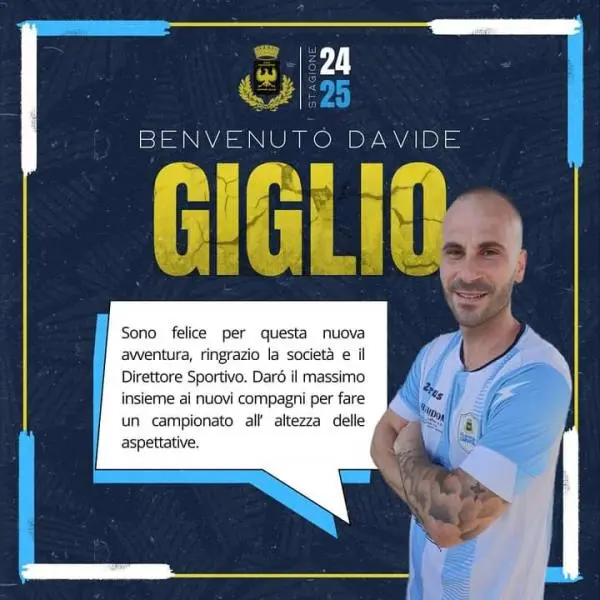 images Calcio, Polisportiva Caraffa sgancia la bomba: arriva Davide Giglio!